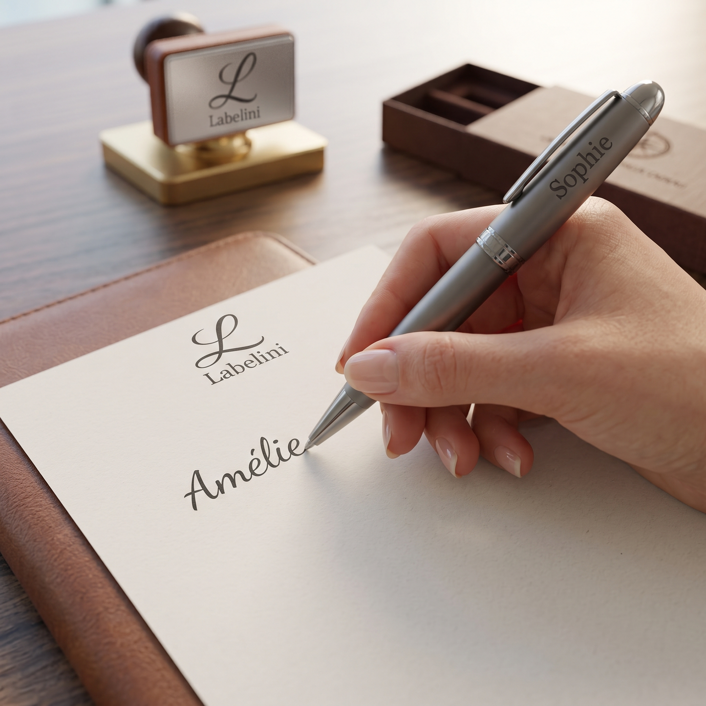 Gepersonaliseerde Metalen Pen – Labelini Edition